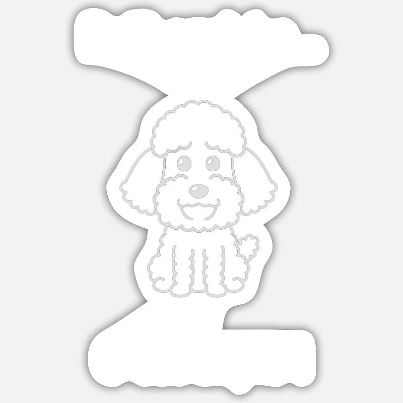 Sticker taille S (10 x 10 cm) - 
