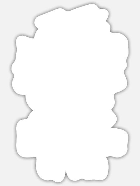 Arbeit Karriere Firma Team - Sticker Größe S (10 x 10 cm) - Mattweiß