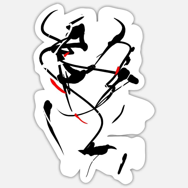 Sticker Größe S (10 x 10 cm) - 