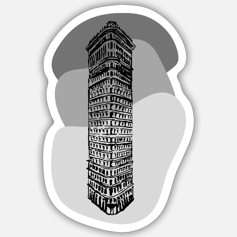 Edificio Flatiron New York Adesivo