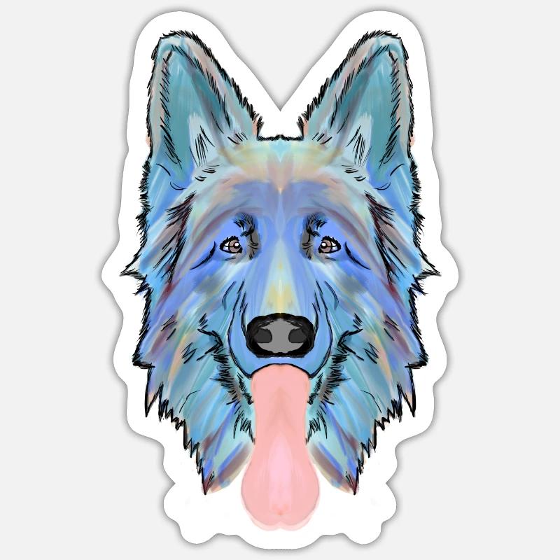 Sticker Größe S (10 x 10 cm) - 