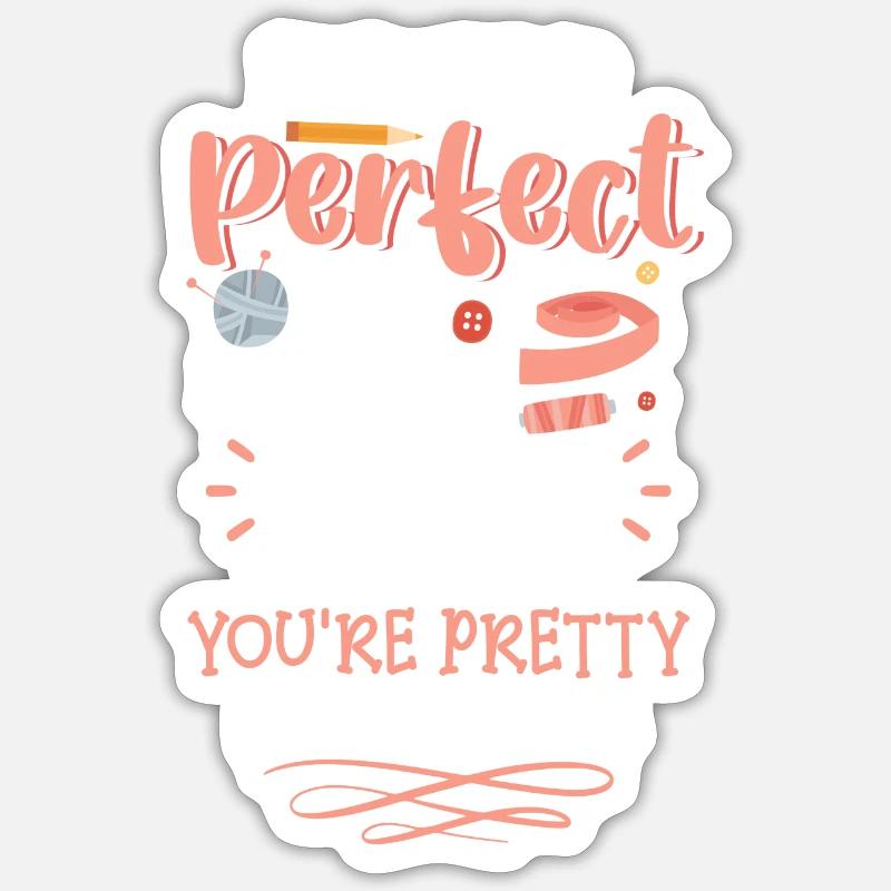 Sewing Thread Closer Bespoke Tailor Sticker size S (10 x 10 cm)