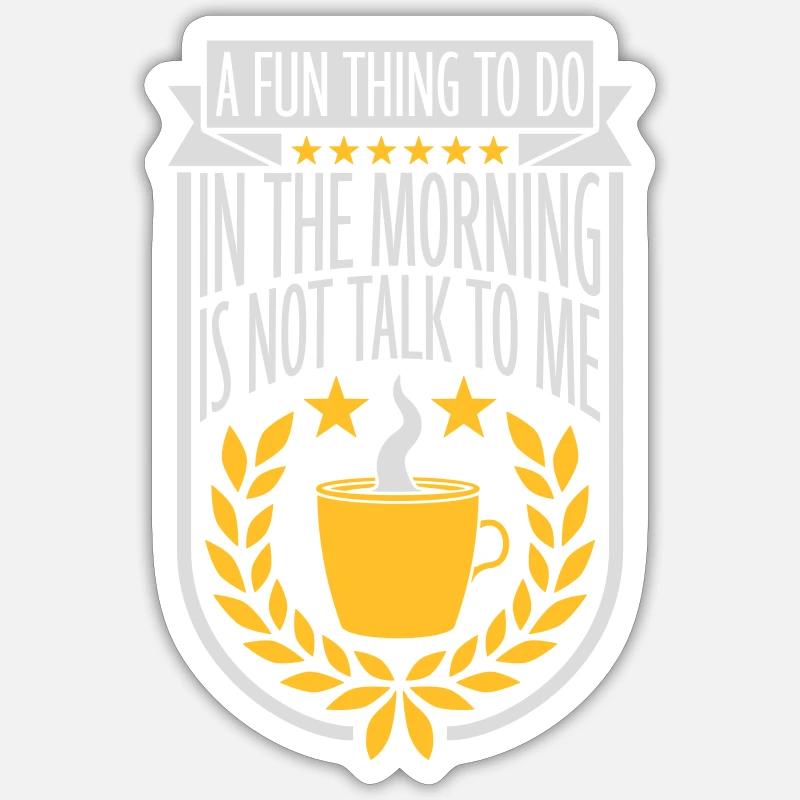 ne me parle pas Sticker taille S (10 x 10 cm)