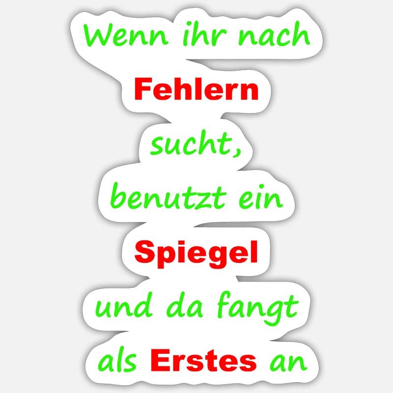 Sticker Größe S (10 x 10 cm) - 