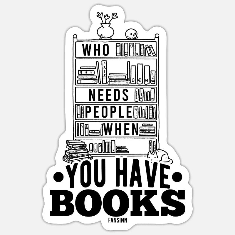 ich will lesen - Sticker Größe S (10 x 10 cm) - Mattweiß