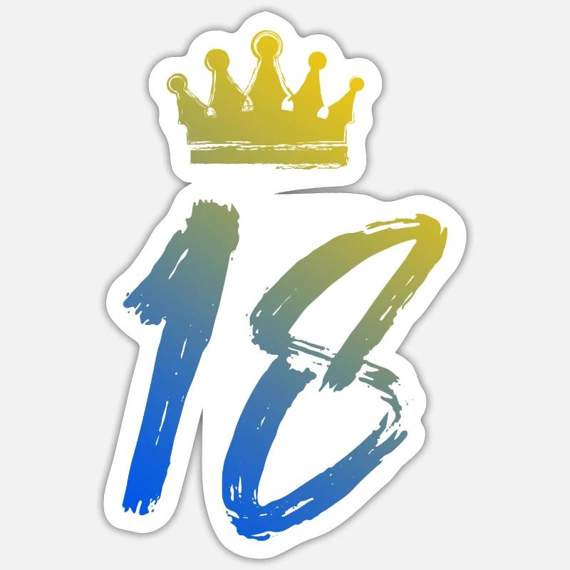 Sticker Größe S (10 x 10 cm) - 