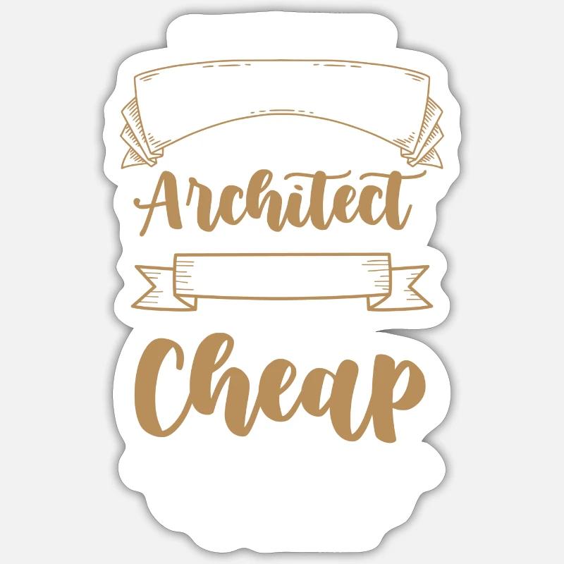 Architecture Sticker size S (10 x 10 cm)
