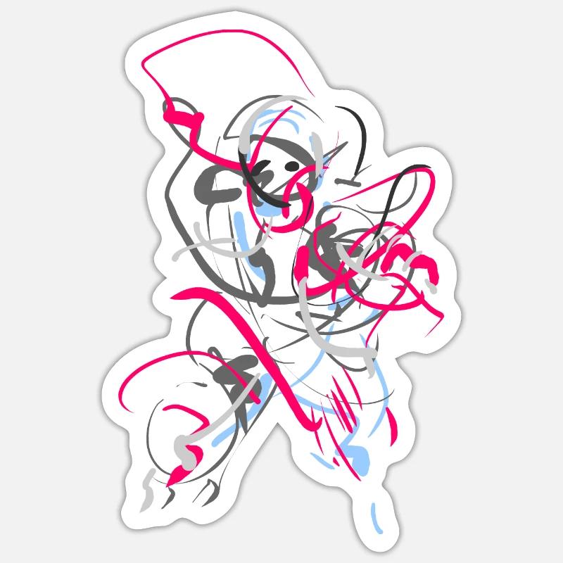 Sticker taille S (10 x 10 cm) - 