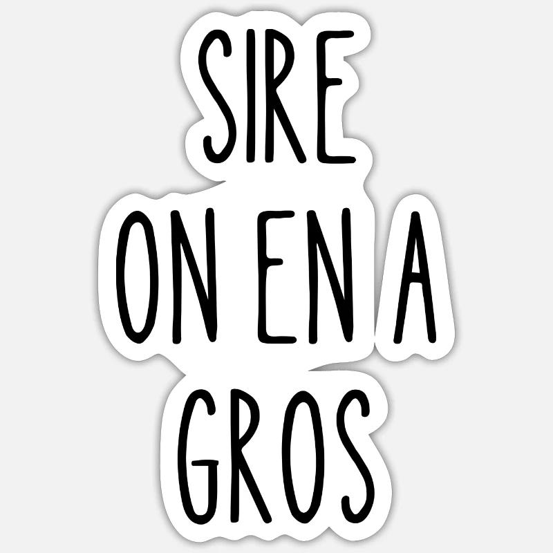 Sticker taille S (10 x 10 cm) - 