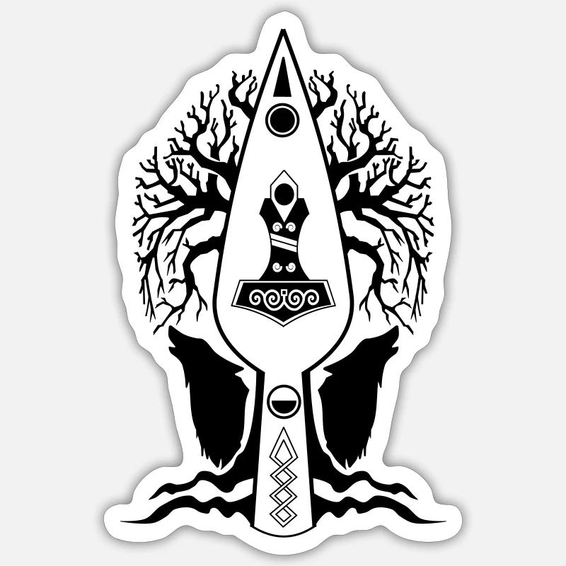 Sticker Größe S (10 x 10 cm) - 