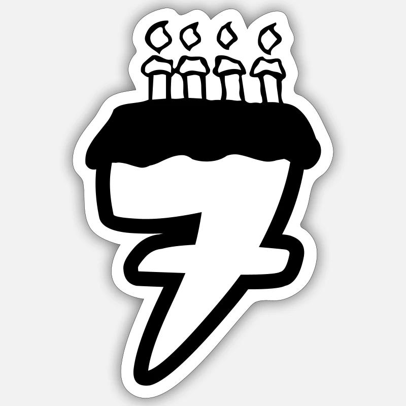 Sticker Größe S (10 x 10 cm) - 