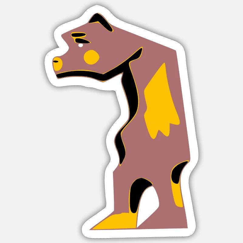 Sticker taille S (10 x 10 cm) - 