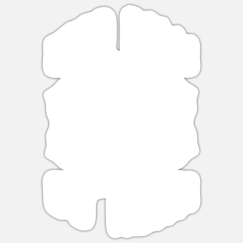 Reiki Practitioners & Reiki Master - Sticker size S (10 x 10 cm) - white matte