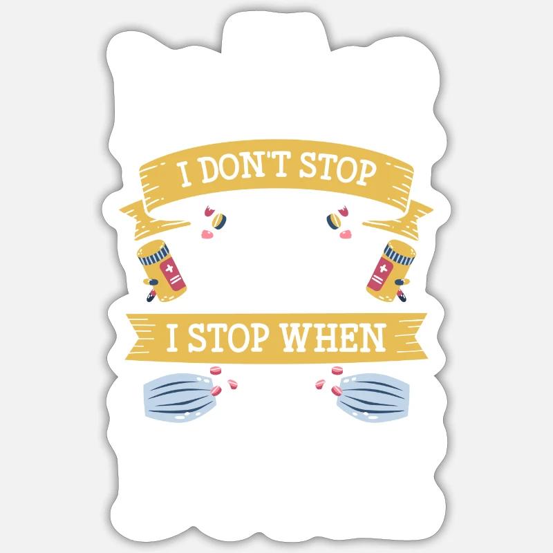 Sticker Größe S (10 x 10 cm) - 