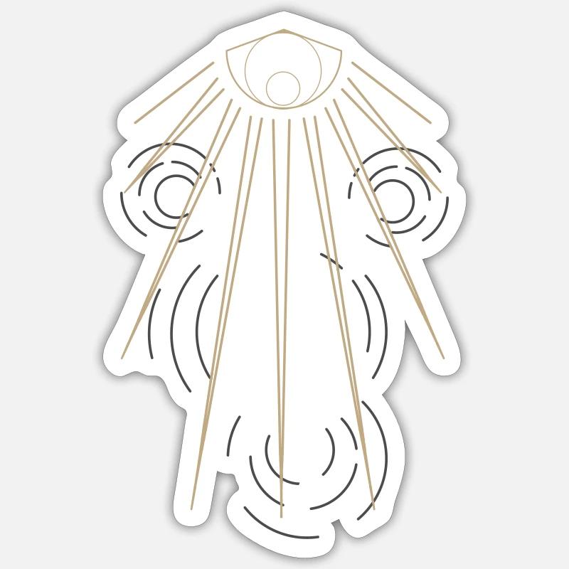 Sticker taille S (10 x 10 cm) - 