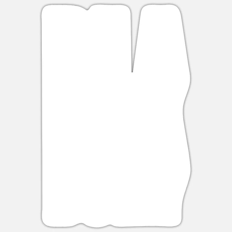 Sei ein Buddy - Sticker Größe S (10 x 10 cm) - Mattweiß