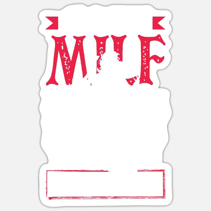 Goth Mom Energy Dark Gothic Skeleton - Sticker Größe S (10 x 10 cm) - Mattweiß