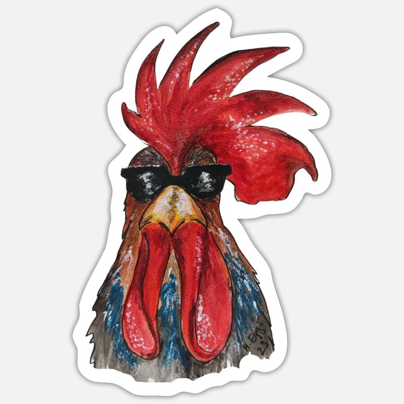 Sticker taille S (10 x 10 cm) - 