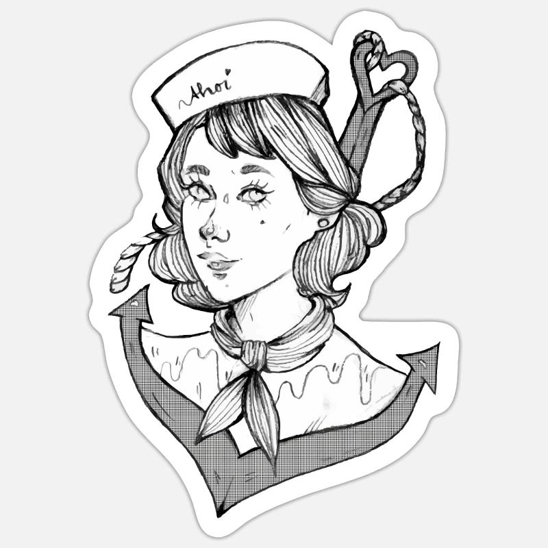 Sticker Größe S (10 x 10 cm) - 