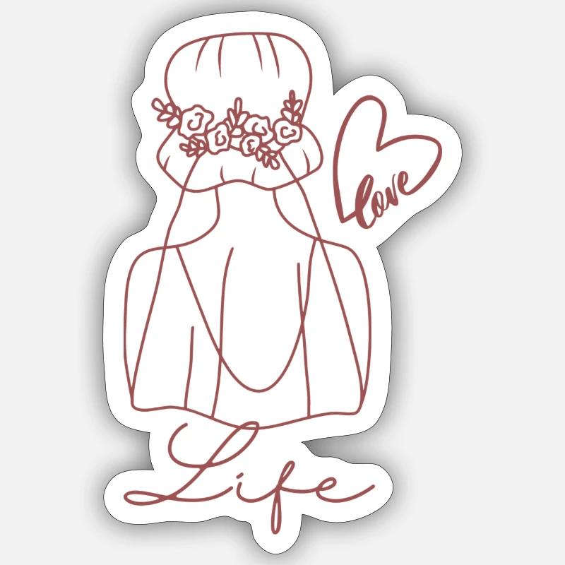Sticker Größe S (10 x 10 cm) - 