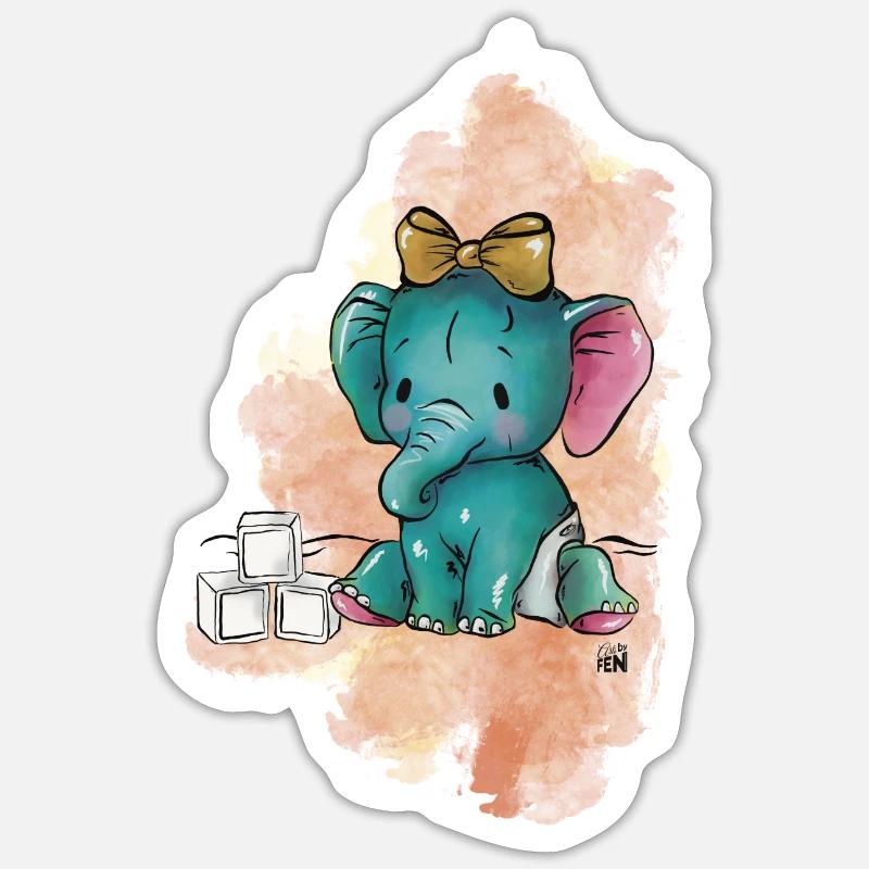 Sticker Größe S (10 x 10 cm) - 