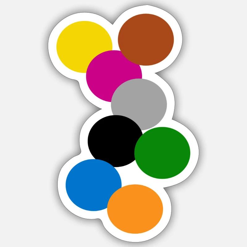 Sticker Größe S (10 x 10 cm) - 