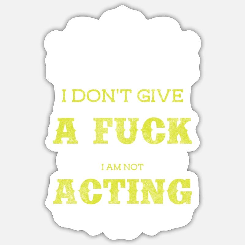 Devise antisociale des rebelles - Sticker taille S (10 x 10 cm) - blanc mat