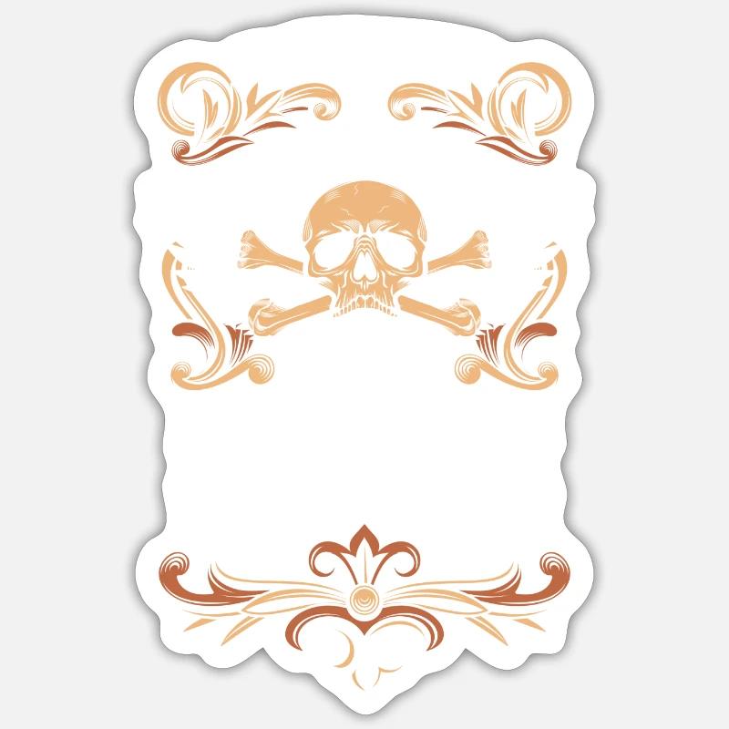 Agent Ermittler Inspektor Verbrechen - Sticker Größe S (10 x 10 cm) - Mattweiß
