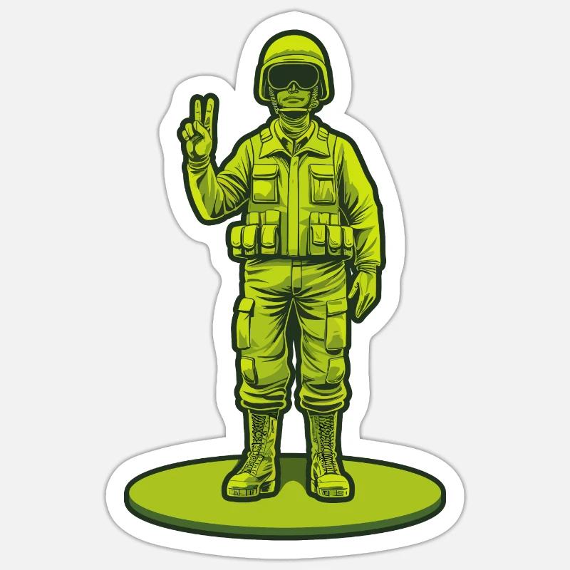 Sticker Größe S (10 x 10 cm) - 