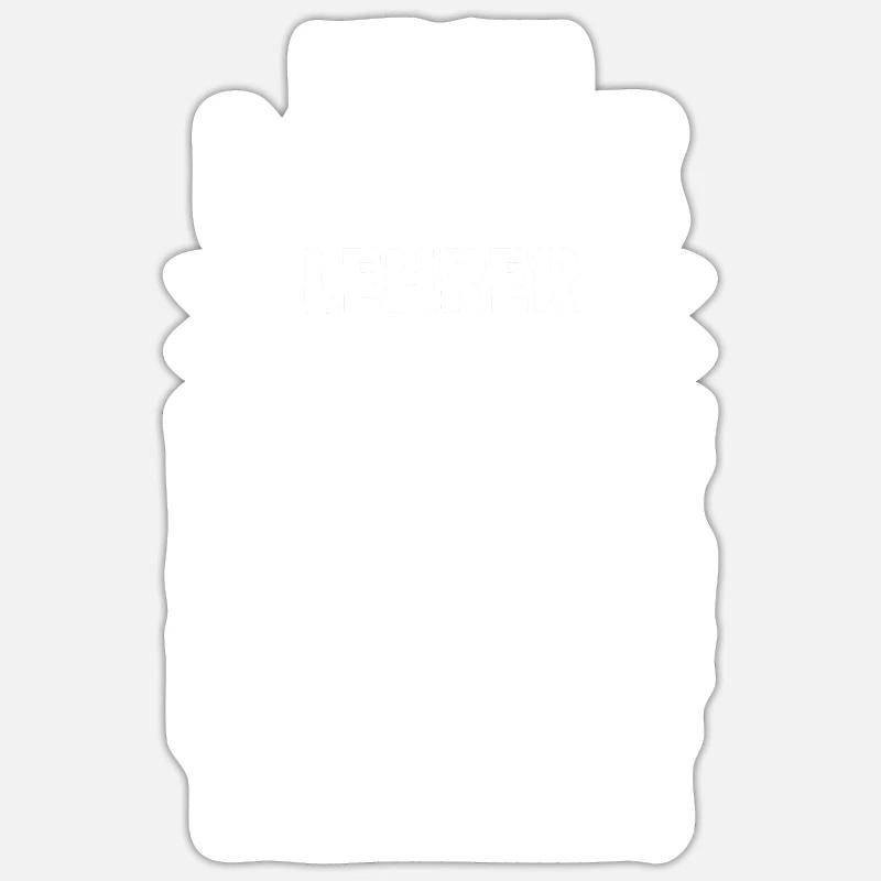 Mathelehrer Beruf Mathematik Geschenk - Sticker Größe S (10 x 10 cm) - Mattweiß