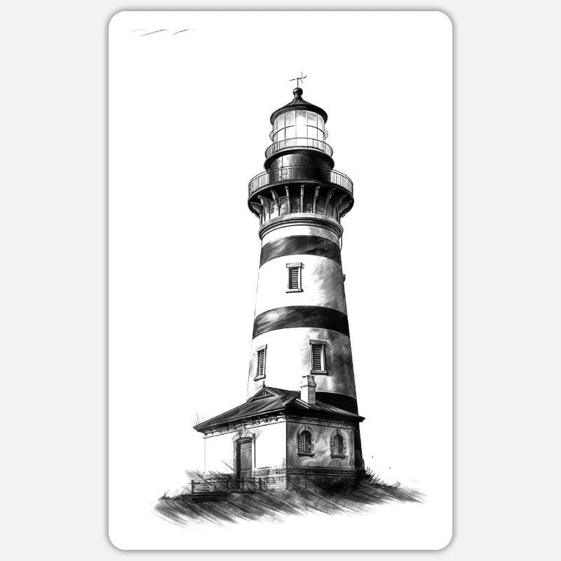 Conception de phare pour l’auto-conception - Sticker taille S (10 x 10 cm) - blanc mat