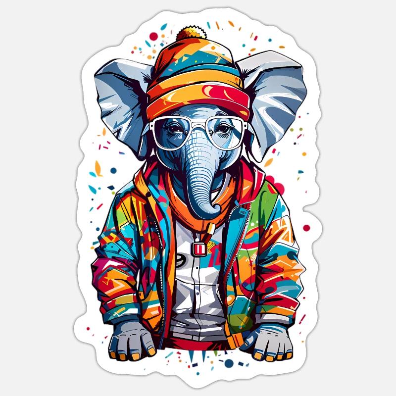 Sticker taille S (10 x 10 cm) - 