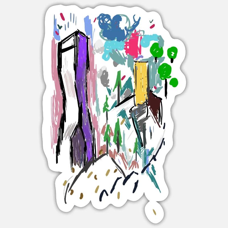 Sticker taille S (10 x 10 cm) - 