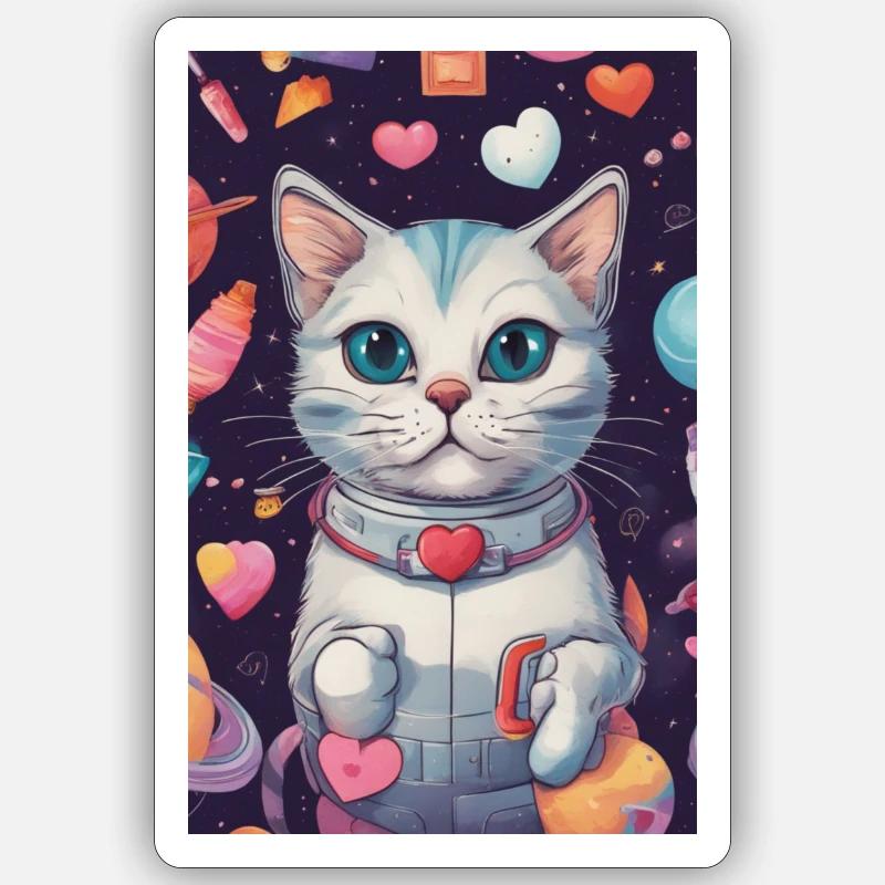 Sticker Größe S (10 x 10 cm) - 