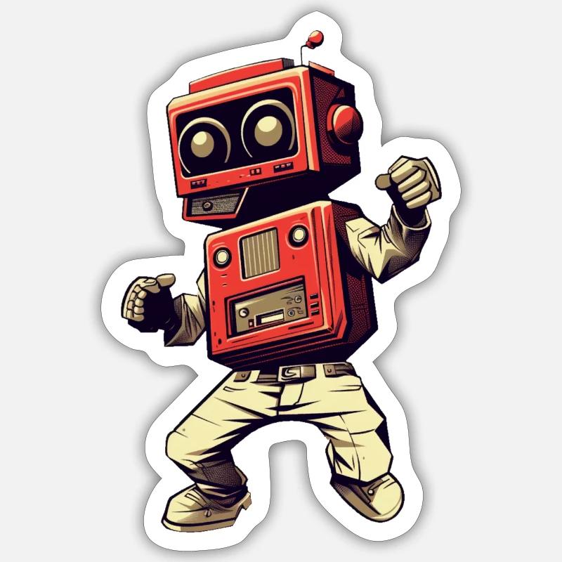 Sticker Größe S (10 x 10 cm) - 