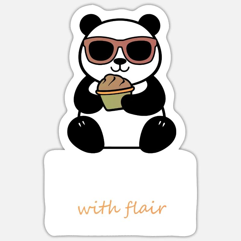 Baking with Flair Cupcakes beyond Compare Sticker size S (10 x 10 cm)