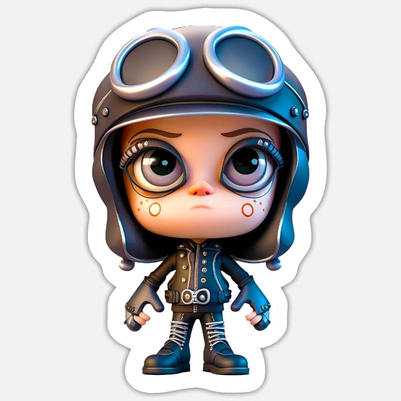 Sticker taille S (10 x 10 cm) - 