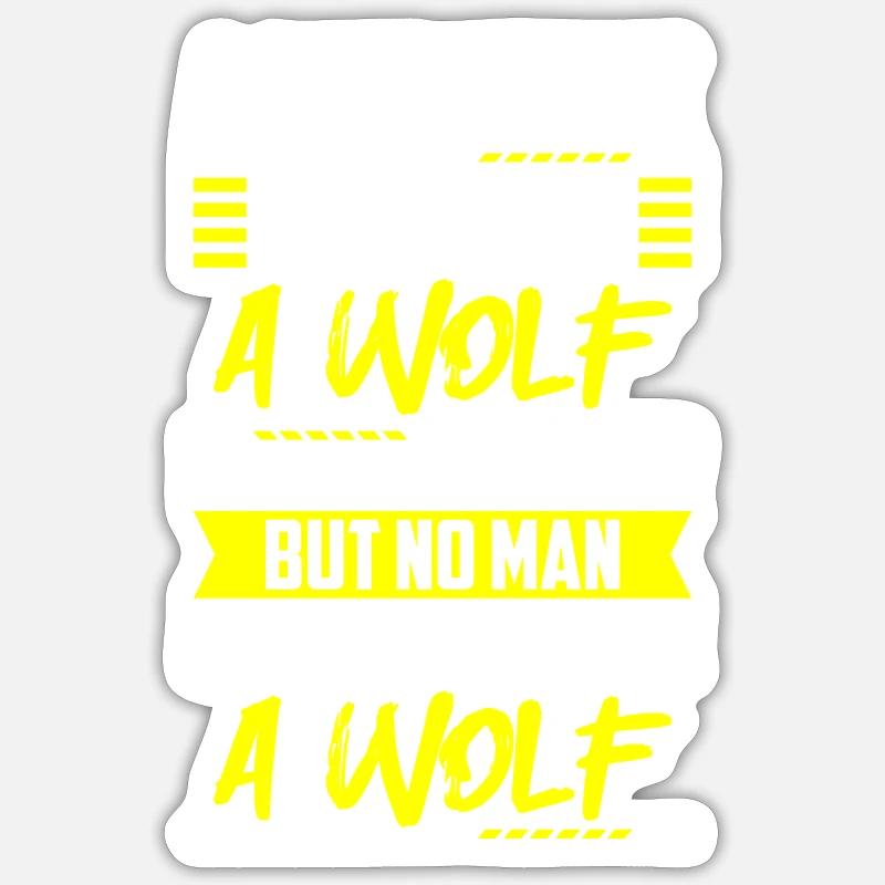 Werewolf Pack Predator Sticker size S (10 x 10 cm)