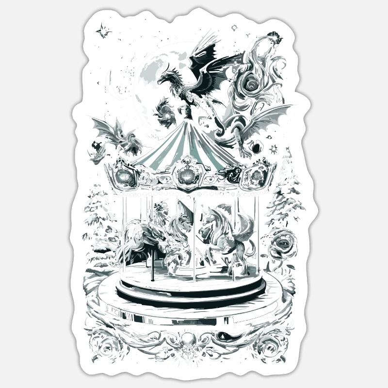 Sticker Größe S (10 x 10 cm) - 