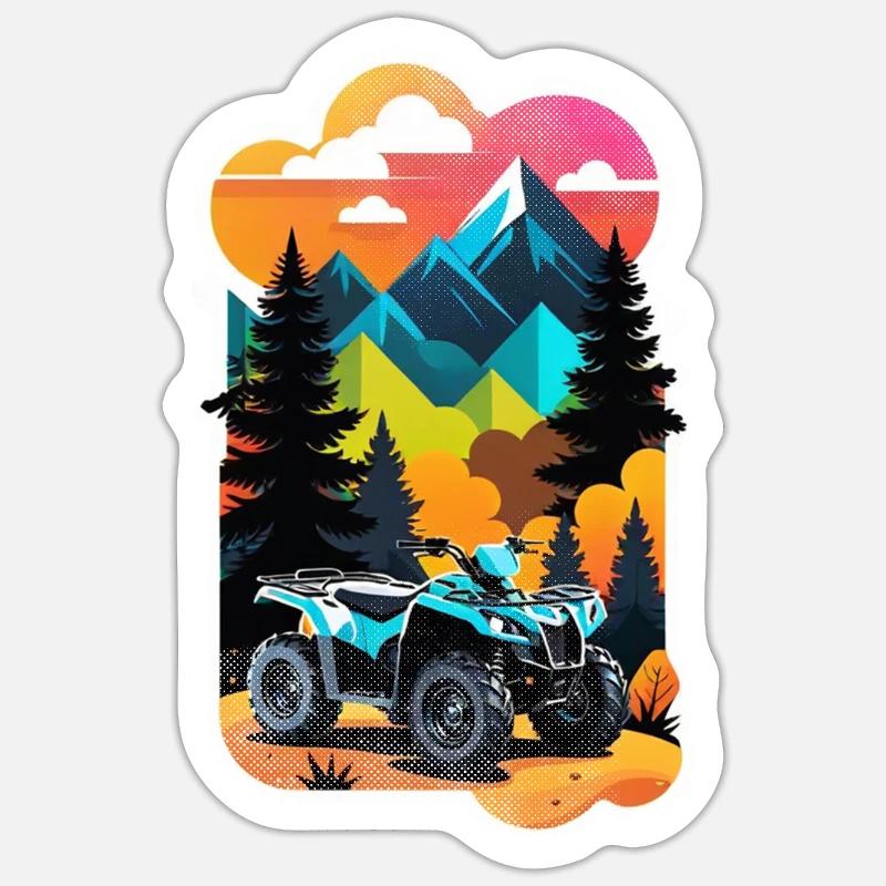 Sticker taille S (10 x 10 cm) - 