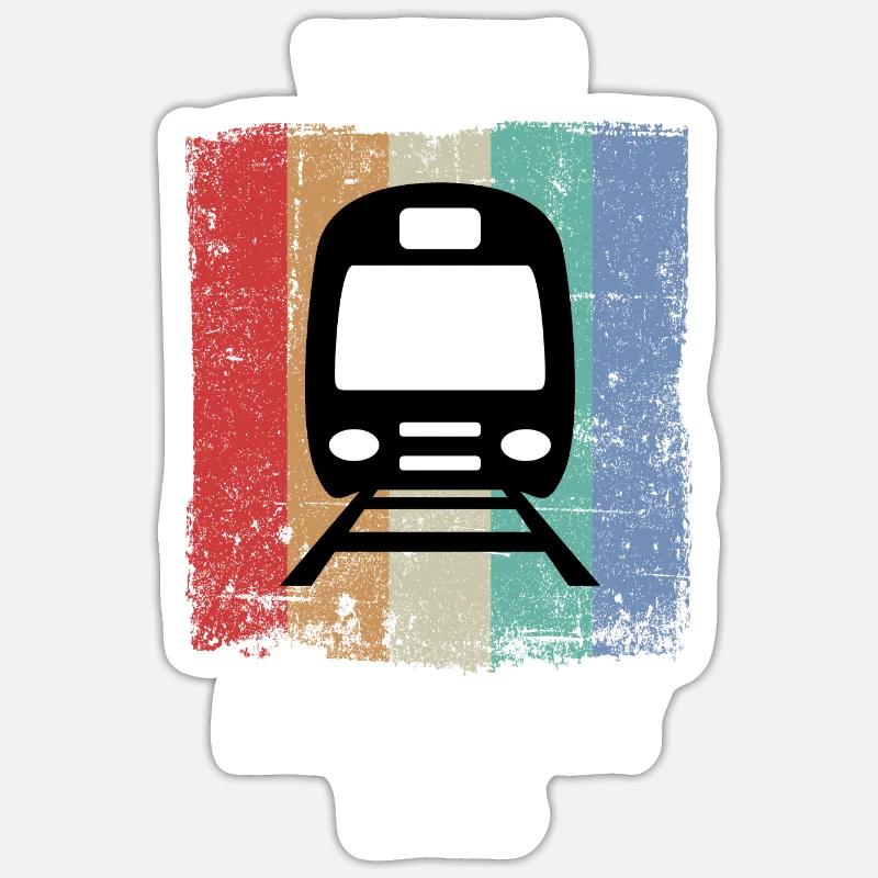 Train Railway Railroad Worker Trains Train Driver Sticker size S (10 x 10 cm)