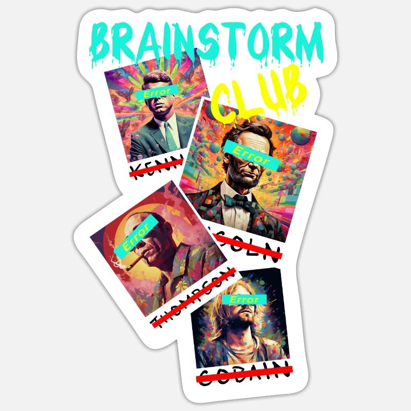 Sticker Größe S (10 x 10 cm) - 