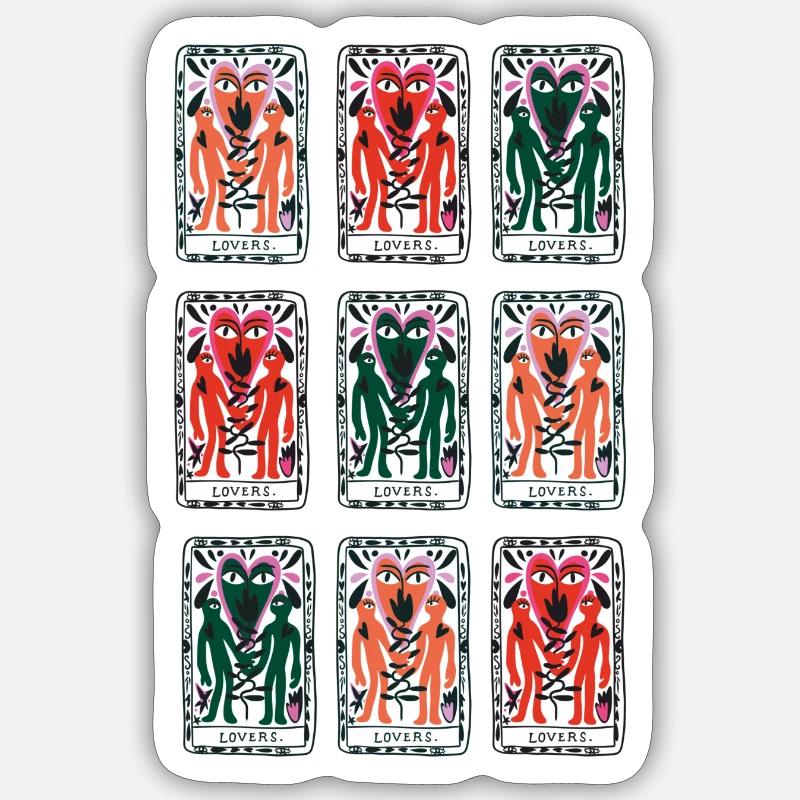 Sticker Größe S (10 x 10 cm) - 