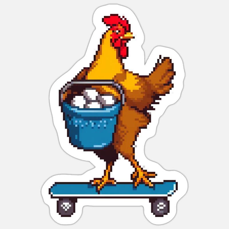 Sticker Größe S (10 x 10 cm) - 