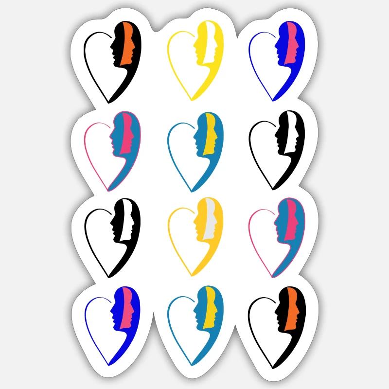 Sticker taille S (10 x 10 cm) - 