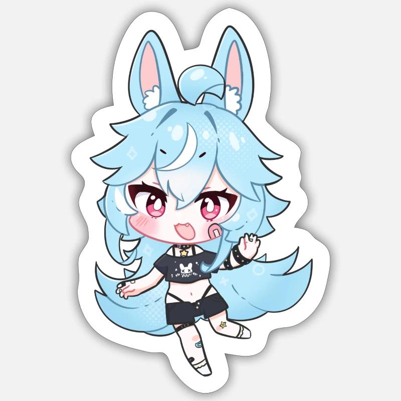 Nanobites Chibi Sticker size S (10 x 10 cm)