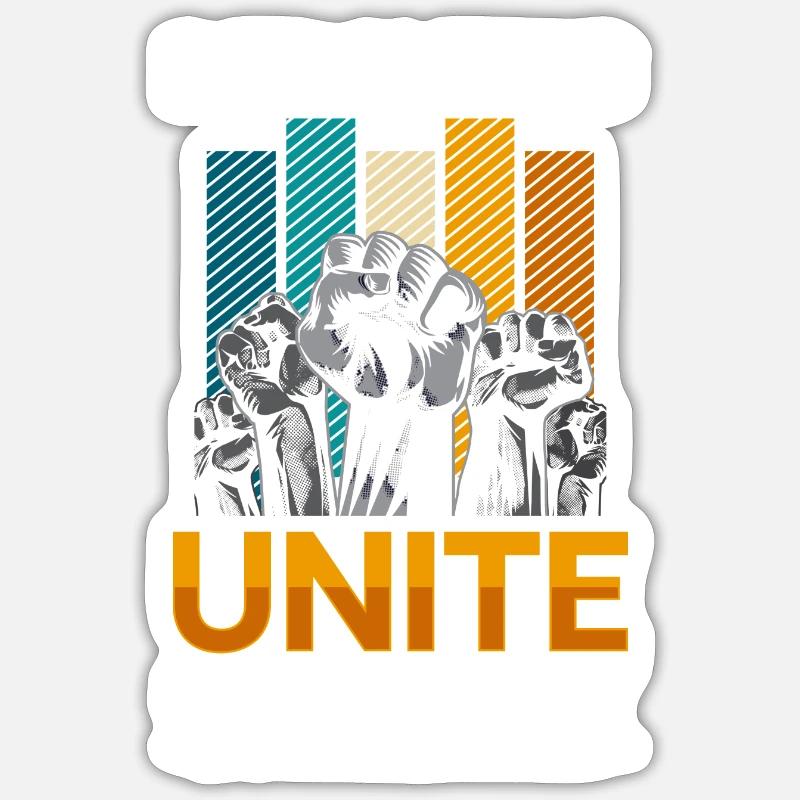 Timidité misanthrope antisociale - Sticker taille S (10 x 10 cm) - blanc mat