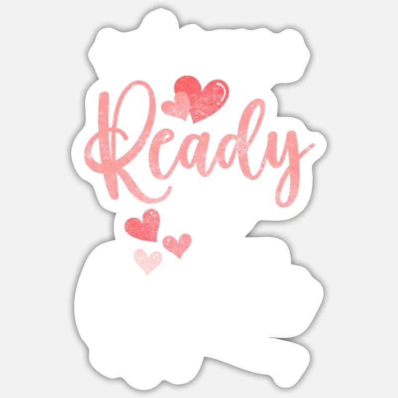 Relationship Partner Cuddly Sticker size S (10 x 10 cm)
