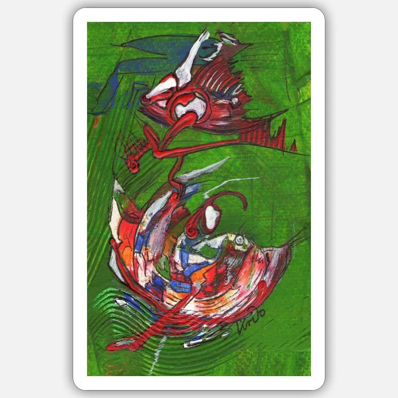 Sticker taille S (10 x 10 cm) - 