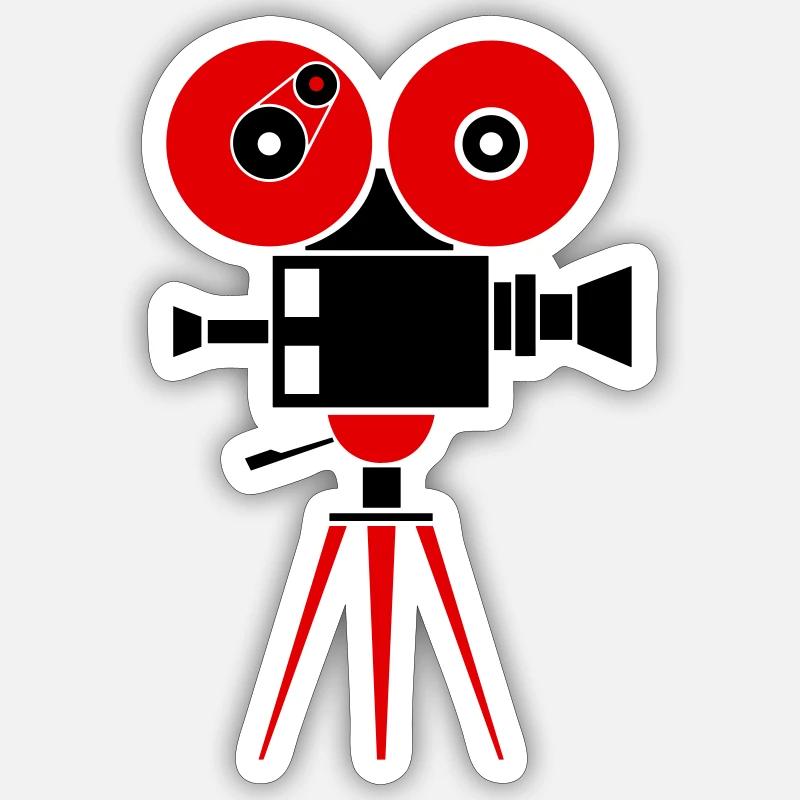 camera Sticker size S (10 x 10 cm)